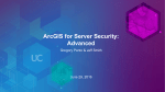 ArcGIS for Server Security