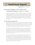 Structural Changes in the Timber and Timberland Markets of the US
