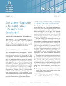 Does Monetary Cooperation or Confrontation Lead to Successful