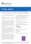 (UK) Ltd (VWFS) v HMRC Case alert