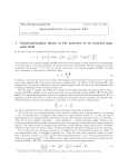 Superconductivity in a magnetic field 1 Ginzburg