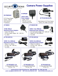 Camera Power Supplies - Surveillance