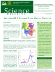 Western U.S. Stream Flow Metric Dataset