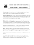 Home Security Rebate Guideline - Victory Neighborhood Association