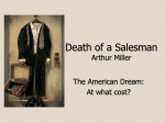 PowerPoint Presentation - Death of a Salesman by Arthur Miller