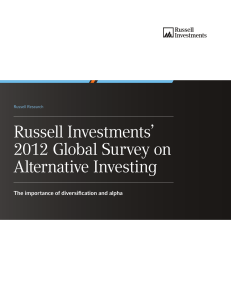 Russell Investments` 2012 Global Survey on Alternative Investing