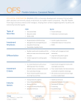 Types of Securities Investment Structures
