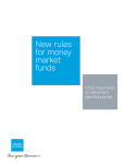 New rules for money market funds