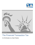 The Financial Transaction Tax