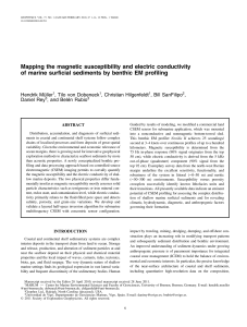 Mapping the magnetic susceptibility and electric