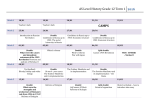 AS Level History Grade 12 Term 1