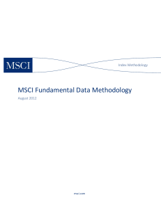 Index Methodology Template w_Cover