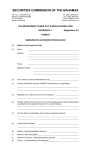 The Investment Funds Act, 2003 - Securities Commission of the