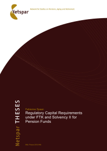 Regulatory Capital Requirements under FTK and