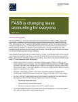 FASB Viewpoint - Cresa - The Tenant`s Advantage