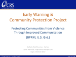 Early Warning and Community Protection Project