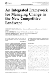An Integrated Framework for Managing Change in the