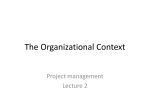 Project management maturity models