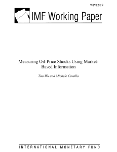 Measuring Oil-Price Shocks Using Market- Based