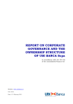REPORT ON CORPORATE GOVERNANCE AND THE