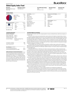 Global Equity Index Fund