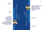 caRBOn TaXaTIOn anD MaRkeT FInancIaL InSTRuMenTS FOR