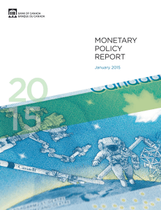 Monetary Policy Report - January 2015
