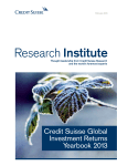 Credit Suisse Global Investment Returns Yearbook 2013