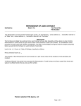 memorandum of land contract - Premier Lakeshore Title Agency
