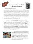 The War in Afghanistan - Waterford Public Schools