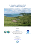 Final St. Croix East End Existing Conditions Report