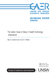 The Option Value of Delay in Health Technology Assessment