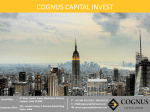 Presentation - Cognus Capital Invest