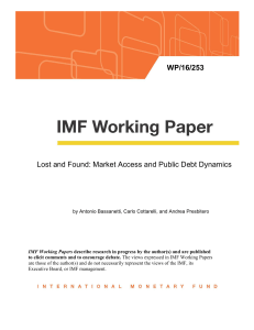 Lost and Found: Market Access and Public Debt Dynamics