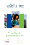 Your Digital Resources in short CIP CENTRE OF PEDAGOGICAL