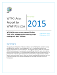 WTFO-Asia: Report to WWF Pakistan - WFTO-Asia