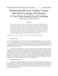 Relationship Between Trading Volume And