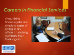 Careers in Financial Services - the Chartered Banker Institute