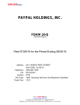 paypal holdings, inc. - Nasdaq`s INTEL Solutions