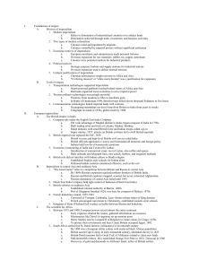 Foundations of empire Motives of imperialism Modern imperialism