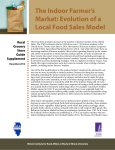 The Indoor Farmer`s Market: Evolution of a Local Food Sales Model