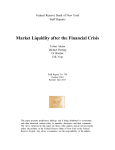 Market Liquidity after the Financial Crisis