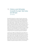 12. History and Attitudes towards Europe: Germany and Britain