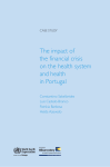 The impact of the financial crisis on the health system