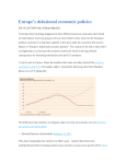 Europe`s delusional economic policies