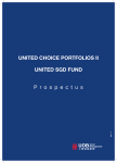 P r o s p e c t u s UNITED CHOICE PORTFOLIOS II UNITED SGD