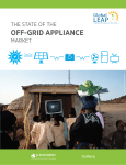 The State of the Global Off-Grid Appliance Market
