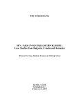 HIV / AIDS IN SOUTHEASTERN EUROPE: Case Studies from