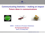 Communication of statistics