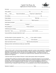 CCF Application for Stock Purchase